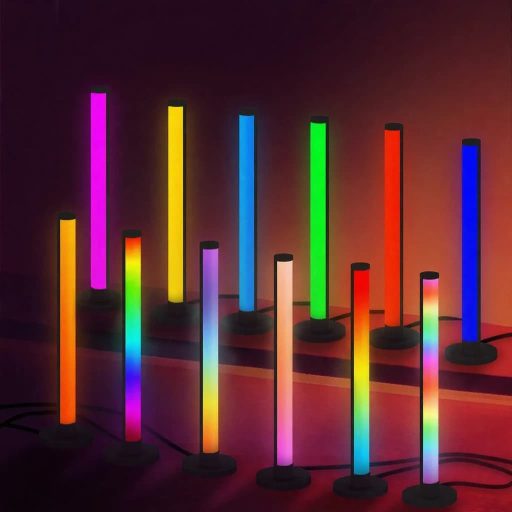 RGB LED helireageeriv laualamp rakenduse juhtimisega