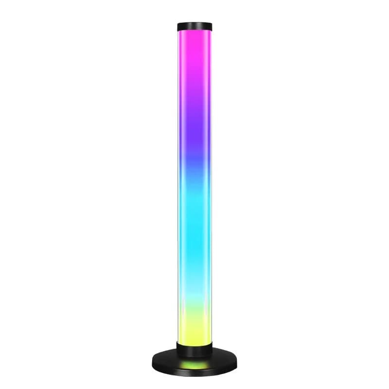 360-kraadine RGB helireaktiivne meeleolulamp USB lauavalgusti