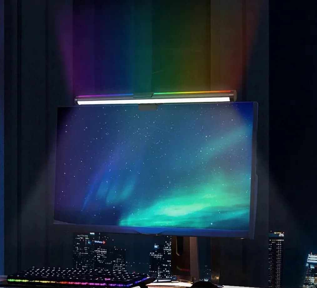 LED-monitori valgusriba USB-toitega ekraanilamp lauale