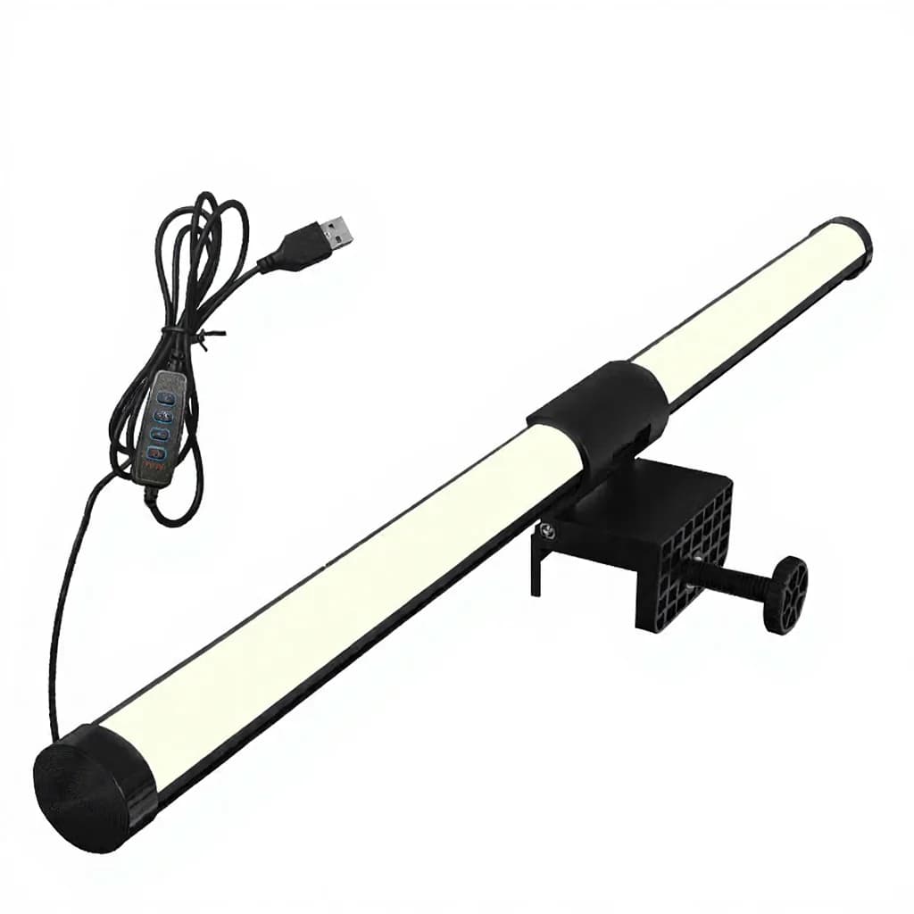 LED-monitori valgusriba USB-toitega ekraanilamp lauale
