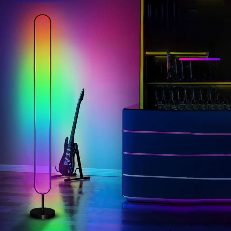 RGB LED heli aktiveeritav meeleolulamp rakenduse juhtimisega