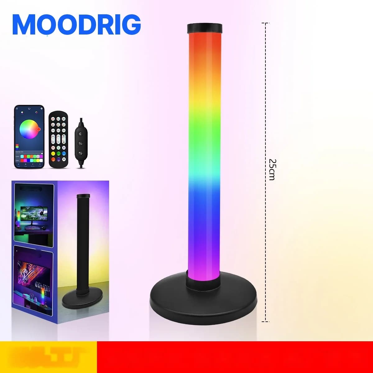 RGB helireageeriv meeleoluvalgus lauaarvuti mängimiseks