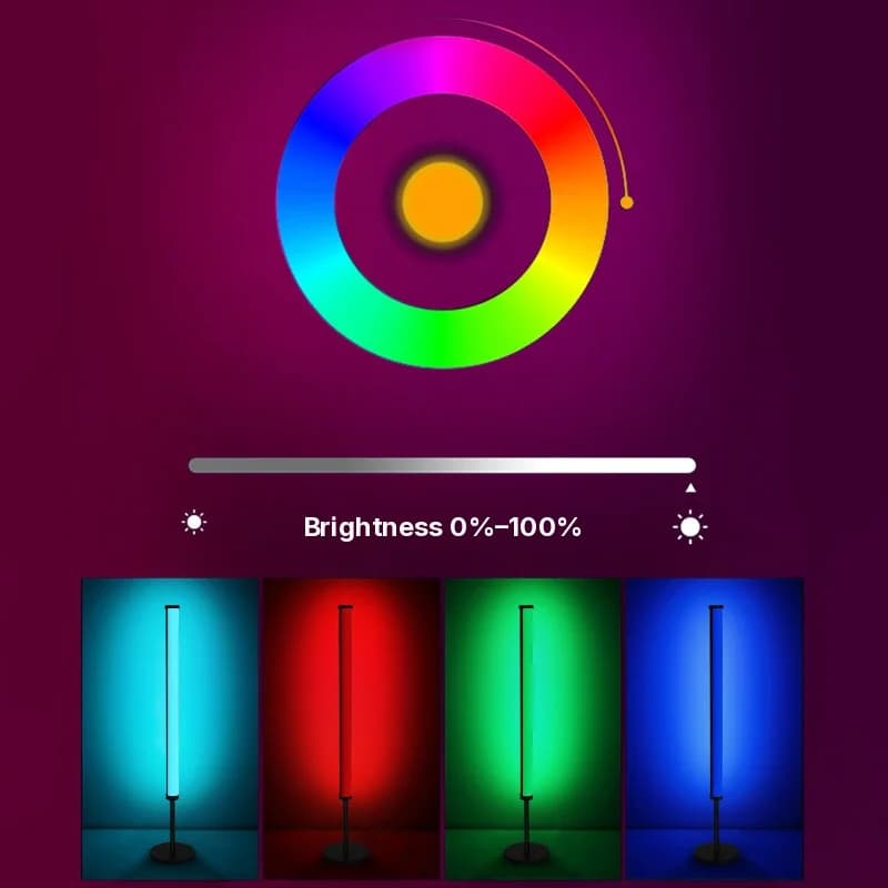 RGB LED lauavalgusti muusika sünkroonimise ja rakenduse juhtimisega
