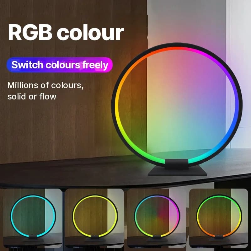 RGB LED meeleolu öölamp muusika sünkroonimisega